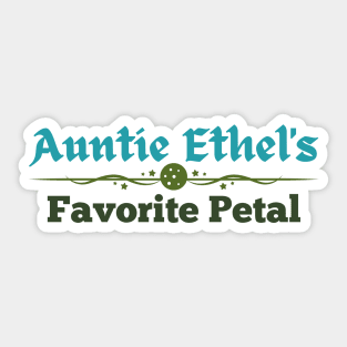 Auntie Ethel's Favorite Petal Sticker